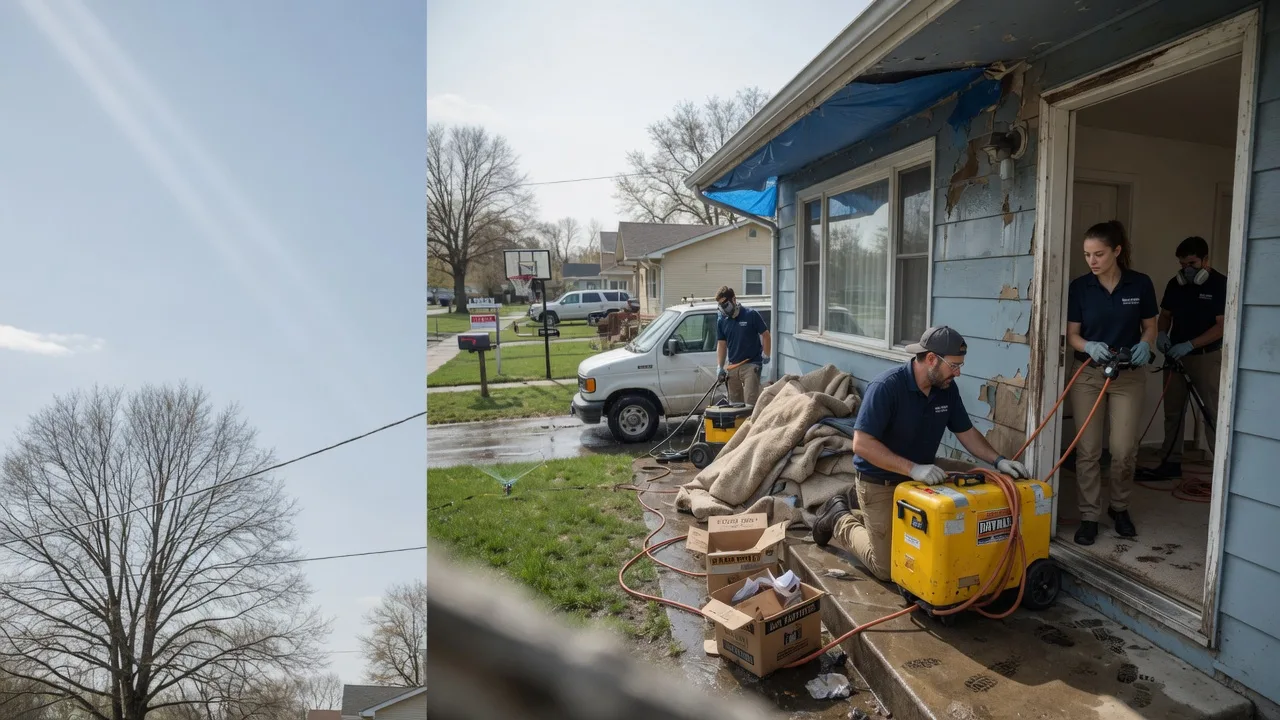 Basement Flood Cleanup in Roy, WA near me